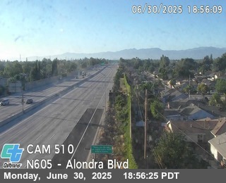 I-605 : (510) Alondra Blvd On-Ramp