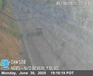 I-605 : (520) North of  Beverly Blvd