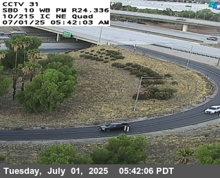 I-10 : (31) I-10/I-215 IC NE Quad