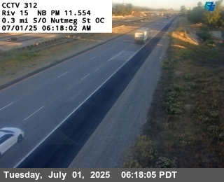 I-15 : (312) 0.3 mi S/O Nutmeg St OC