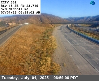 I-15 : (332) South of Nichols Road