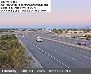 I-15 : (600) Palmdale Rd