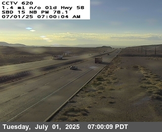 I-15 : (620) n/o Old Hwy 58