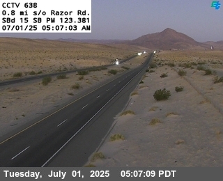 I-15 : (638) S of Razor Road