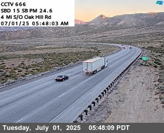 I-15 : (666) Brake Check Rd