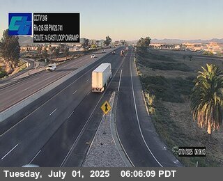 I-215 : (249) Loop Onramp SR-74 East