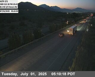 I-215 : (273) South Of Devore Road