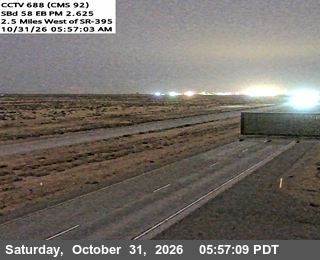 SR-58 : (688) 2.5 Mi W/O SR-395