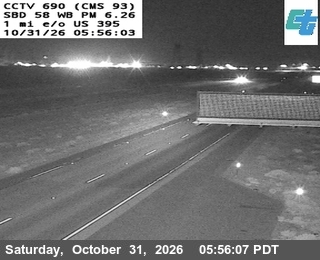 SR-58 : (690) 1 Mi E/O SR-395