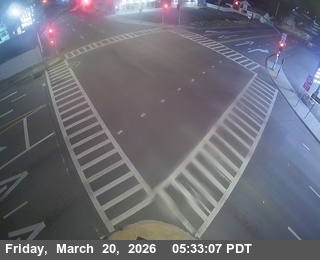 US-101 : Eureka / 4th and Rst Street - Looking West (C038)