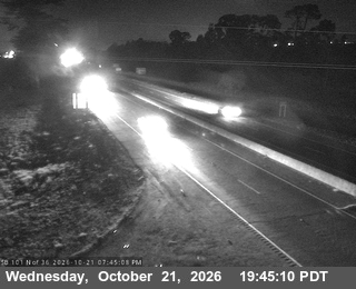 US-101 : North Of SR-36 - Looking North (C003)