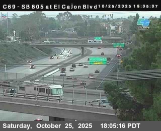 (C069) I-805 : El Cajon Boulevard (On Ramp)