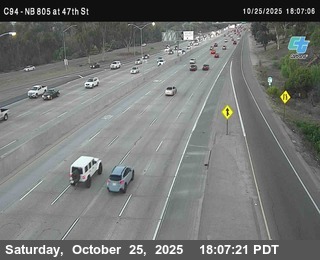(C094) NB 805 : 47th Street (on ramp)