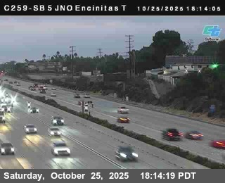 (C259) I-5 : SB Just North of Encinitas Top