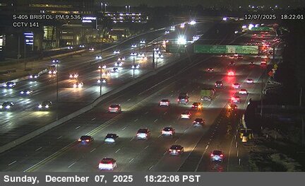 I-405 : (141) North of Bristol Street