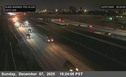I-405 : (223) South of Warner Avenue