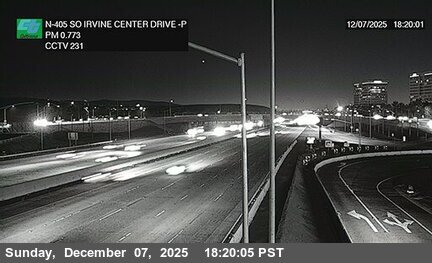 I-405 : (231) South of Irvine Center Drive