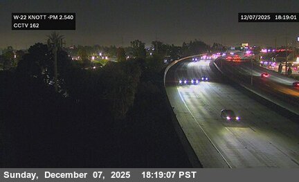 SR-22 : (162) Westbound Knott Avenue