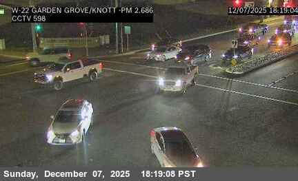 SR-22 : (598) WB SR-22 at Garden Grove/Knott