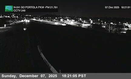 SR-241 : (249) 80 Meters South of Portola Parkway Undercross