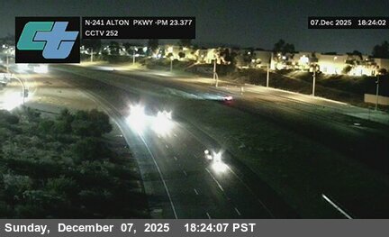 SR-241 : (252) 80 Meters South of Alton Parkway Overcross