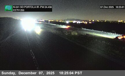SR-241 : (253) 780 Meters South of Portola Parkway Overcross