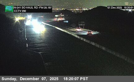 SR-241 : (290) 800 Meters SO Haul Road