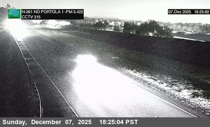 SR-261 : (315) 940 Meters North of Portola Parkway (West) Overcross