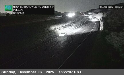 SR-261 : (317) 1500 Meters South of Handy Creek Road