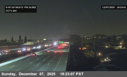 SR-55 : (204) South of Meats Avenue