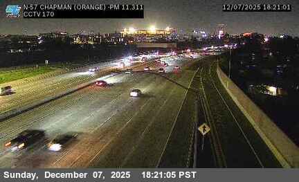 SR-57 : (170) Chapman Avenue (Orange)