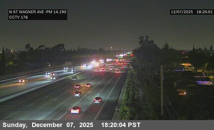 SR-57 : (176) North of Wagner Avenue