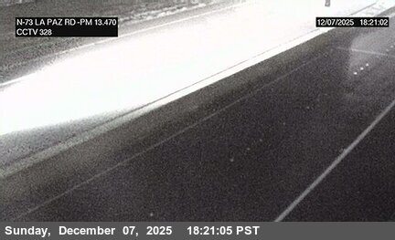 SR-73 : (328) North of La Paz Road Undercross