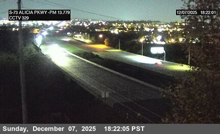 SR-73 : (329) Alicia Parkway Overcross