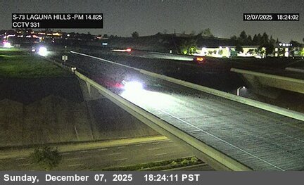 SR-73 : (331) South of Laguna Hills Drive Overcross