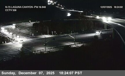 SR-73 : (336) North of Laguna Canyon Road Undercross A