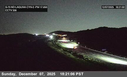 SR-73 : (338) North of Laguna Canyon Road Undercross C