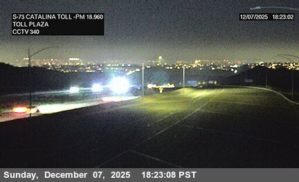 SR-73 : (340) Catalina View Toll Plaza