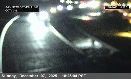 SR-73 : (345) South of Newport Coast Drive B