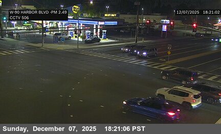 SR-90 : (506) Harbor Blvd NW Corner