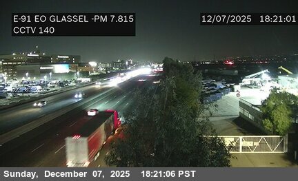 SR-91 : (140) East of Glassell Street