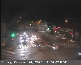 T253N -- SR-123 : University Avenue - Looking North