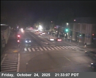 T253W -- SR-123 : University Avenue - Looking West