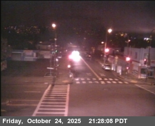T254E -- SR-123 : Gilman Street - Looking East