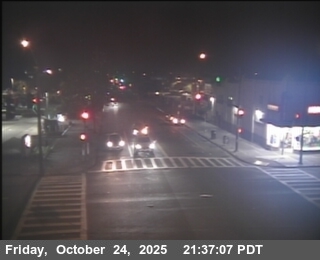 T254W -- SR-123 : Gilman Street - Looking West