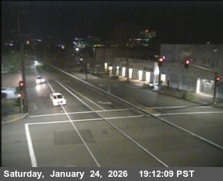 T263W -- SR-123 : AT STANFORD AV Looking West