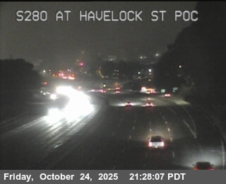 TV319 -- I-280 : S280 AT HAVELOCK ST POC