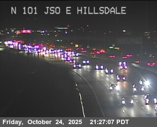 TV425 -- US-101 : Just South of East Hillsdale Blvd