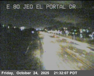 TV510 -- I-80 : Just East Of El Portal Drive
