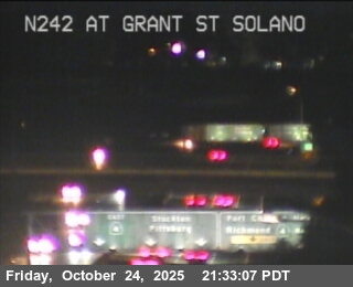 TV827 -- SR-242 : AT GRANT ST SOLANO WY OR